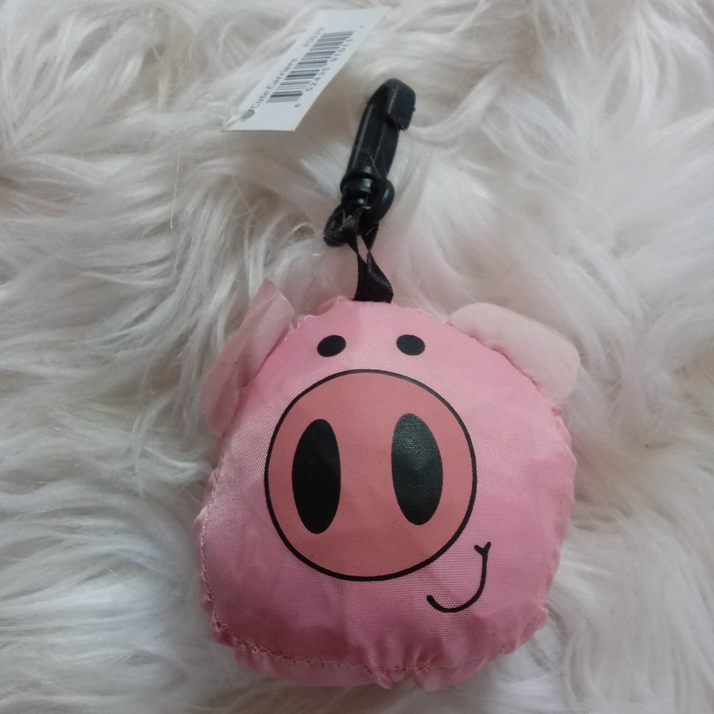 Cute pink pig tote bag!